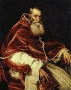 TIZIANO Vecellio paven paulus iii, alexander farnese Germany oil painting artist